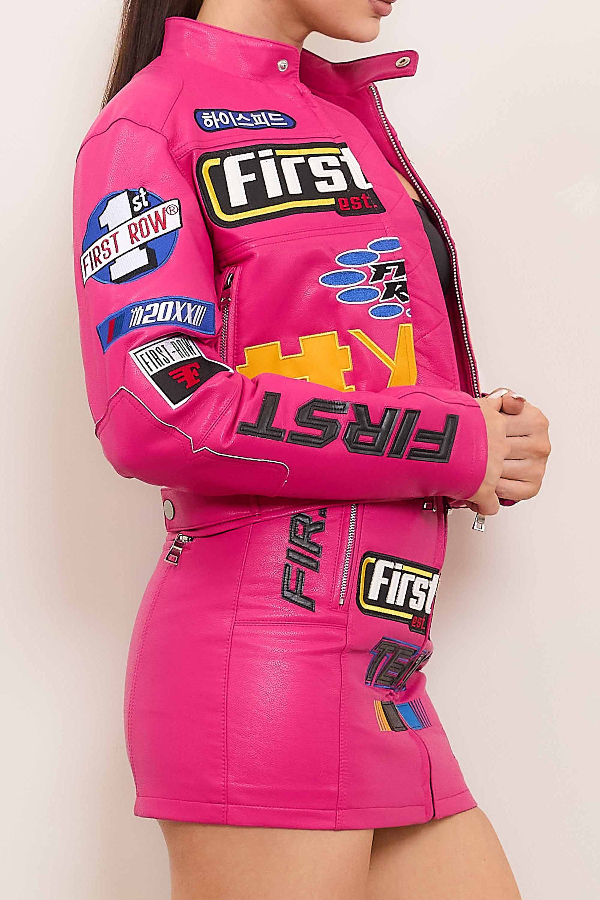 MOTOR RACING LEATHER JACKET