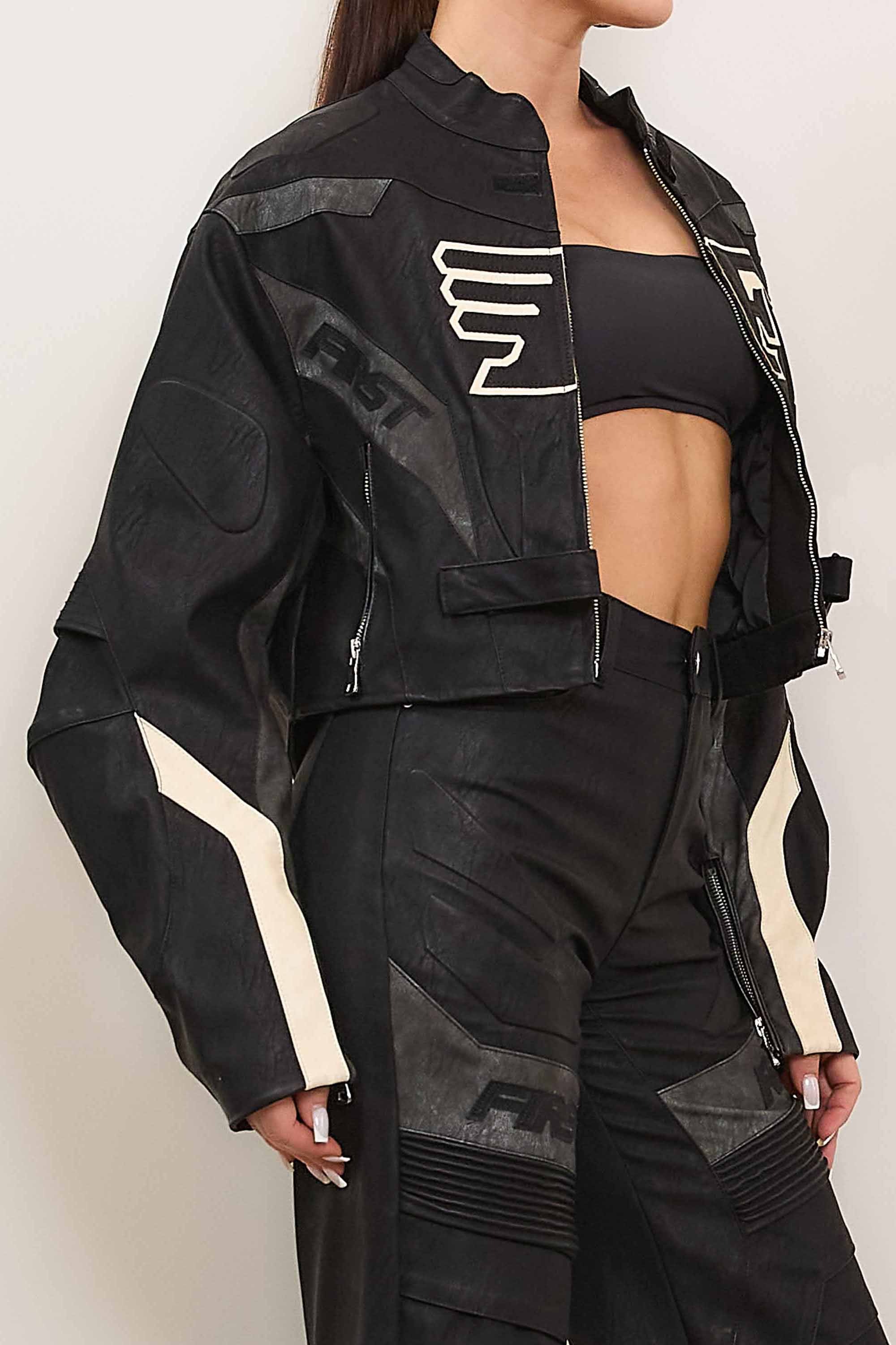 FURIOUS MOTOR RACING LEATHER JACKET