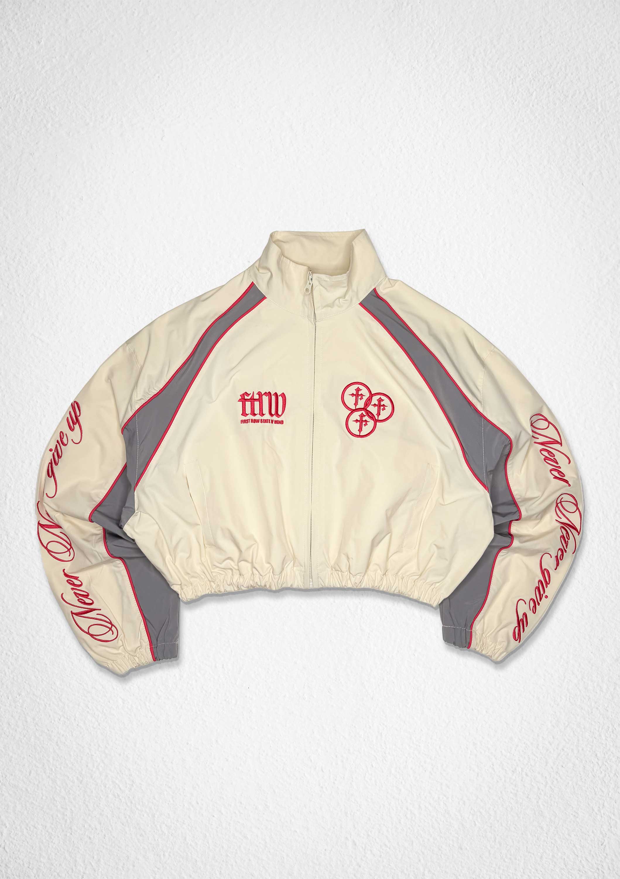 PROPERTY OF FIRST ROW TRACK JACKET