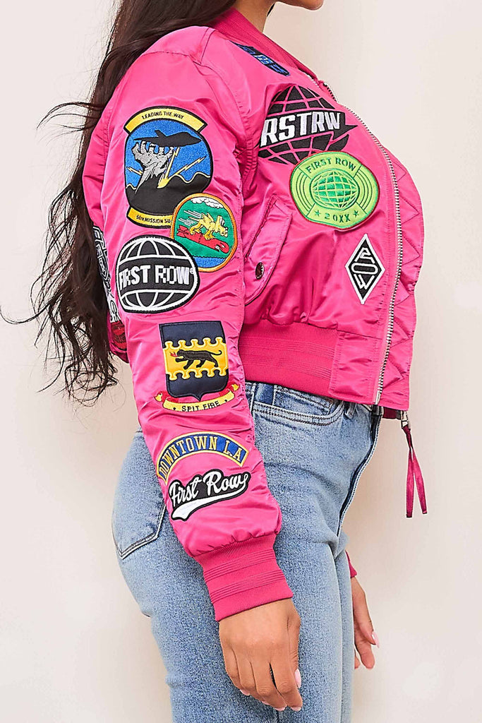 COEXIST MULTI PATCHES MA-1 JACKET