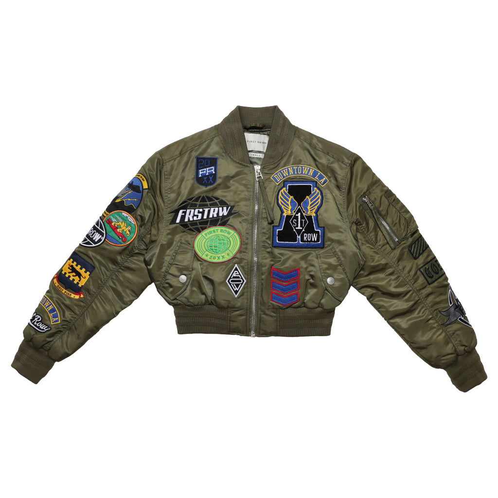 COEXIST MULTI PATCHES MA-1 JACKET