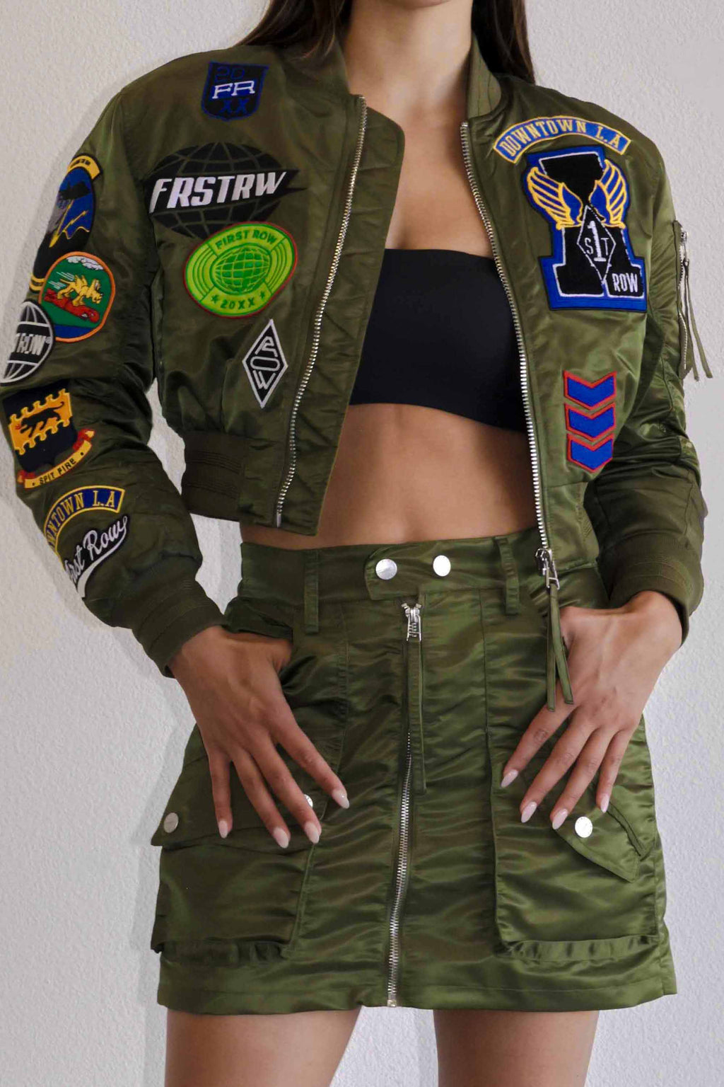 COEXIST MULTI PATCHES MA-1 JACKET