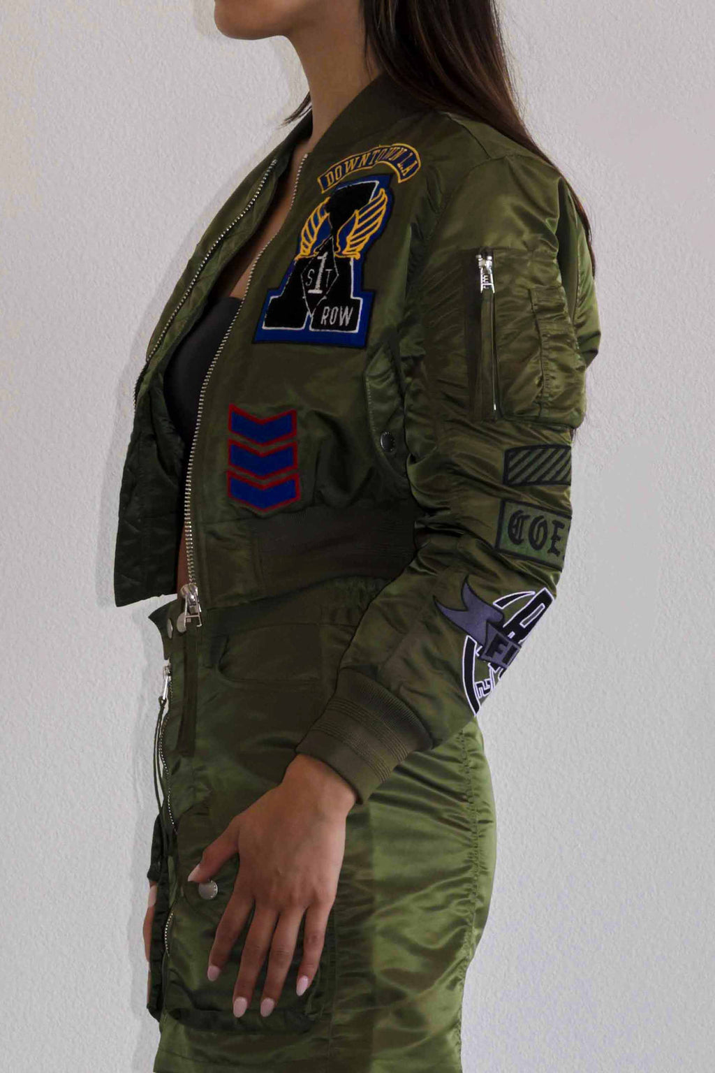 COEXIST MULTI PATCHES MA-1 JACKET
