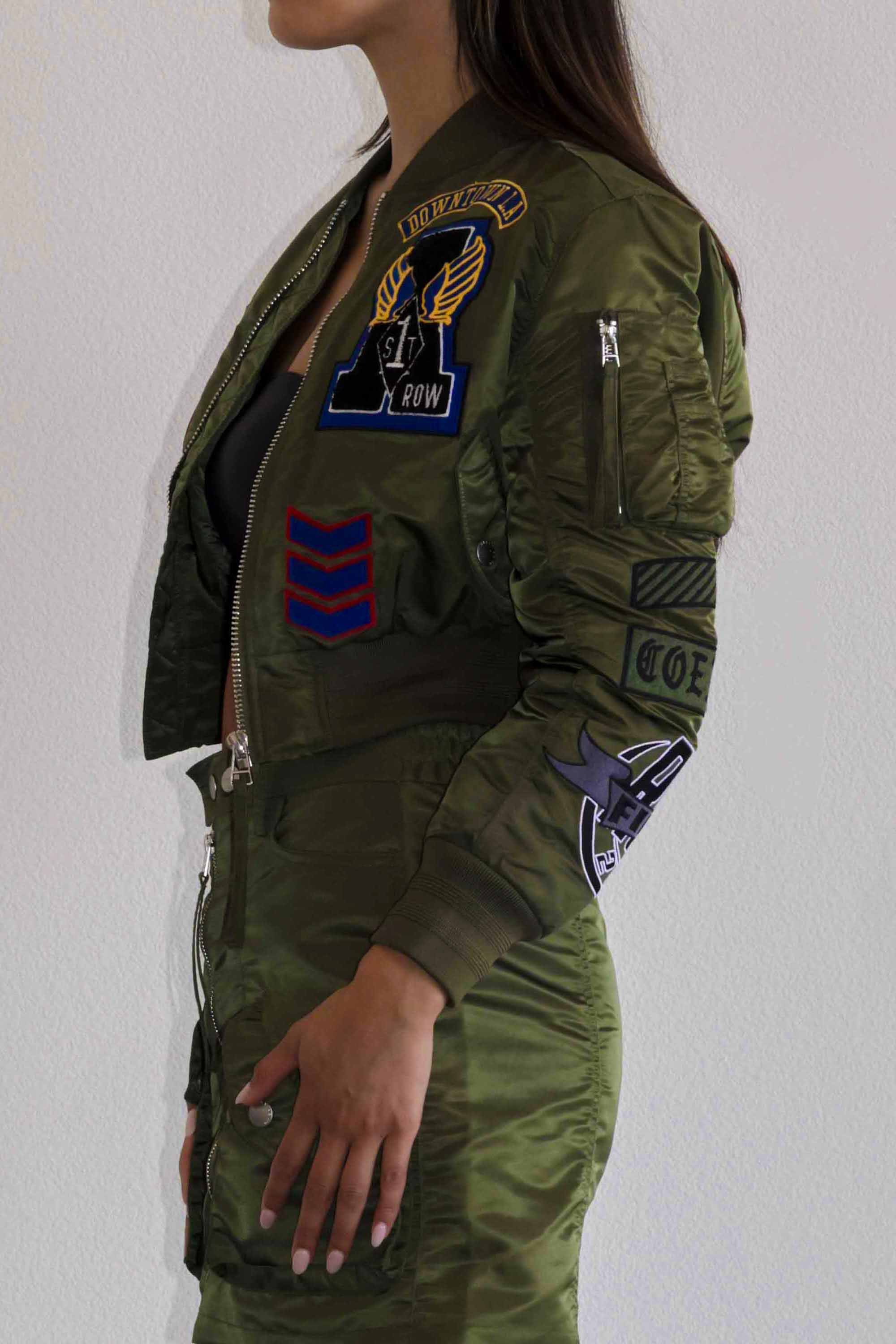 COEXIST MULTI PATCHES MA-1 JACKET