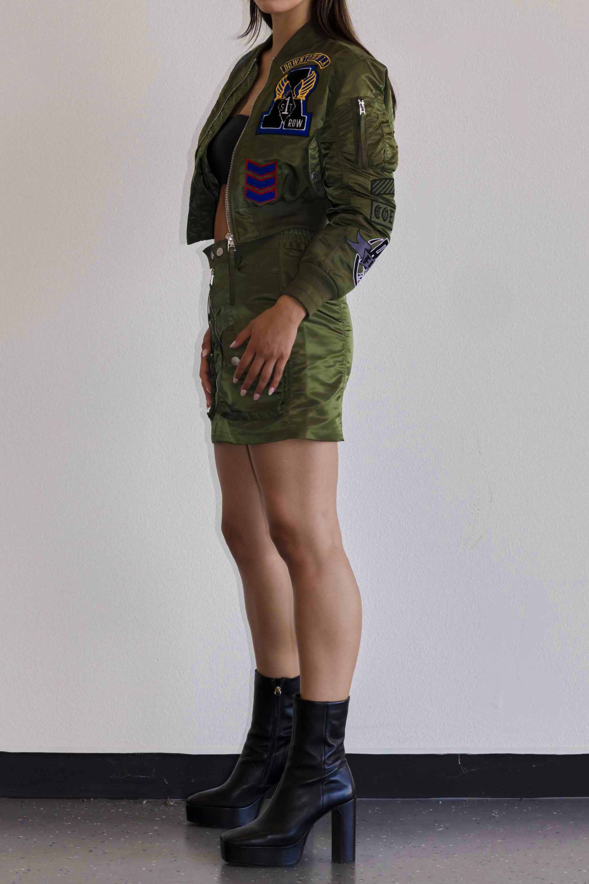 COEXIST MULTI PATCHES MA-1 JACKET