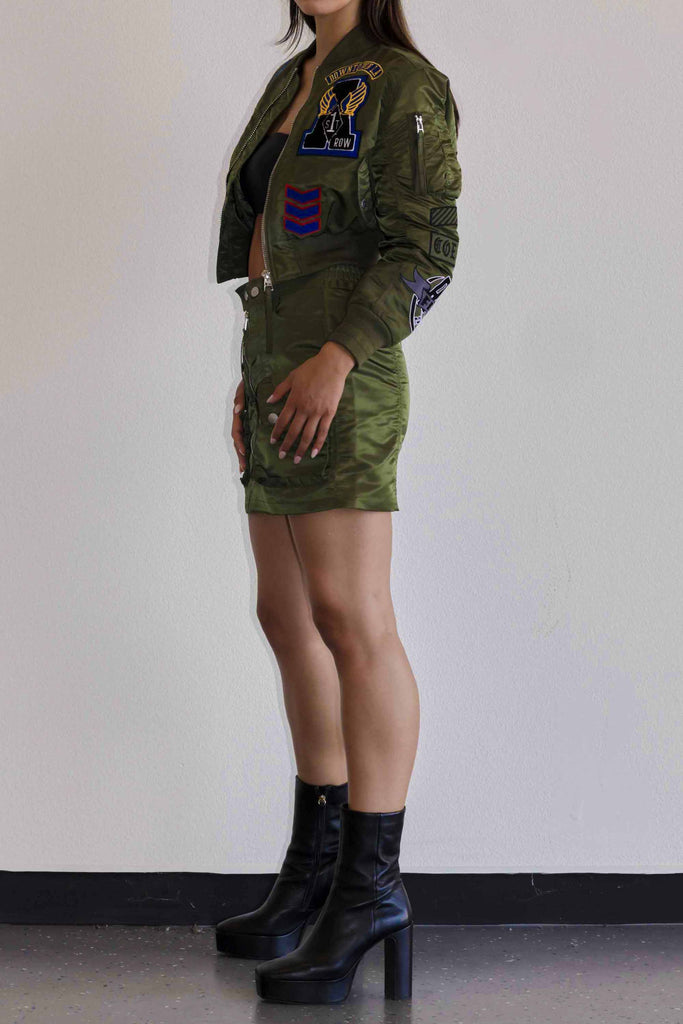 COEXIST MULTI PATCHES MA-1 JACKET