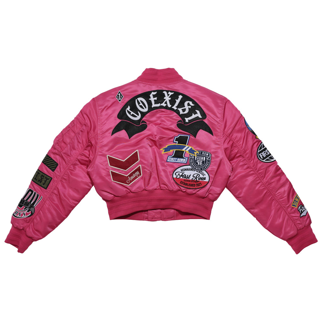 COEXIST MULTI PATCHES MA-1 JACKET