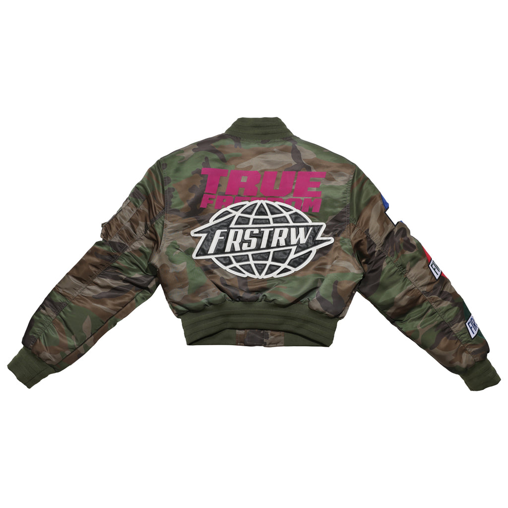 TURE FREEDOM MULTI PATCHES MA-1 JACKET