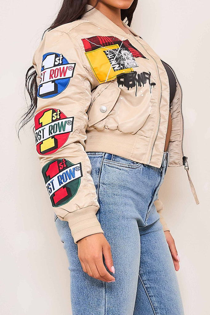 TURE FREEDOM MULTI PATCHES MA-1 JACKET
