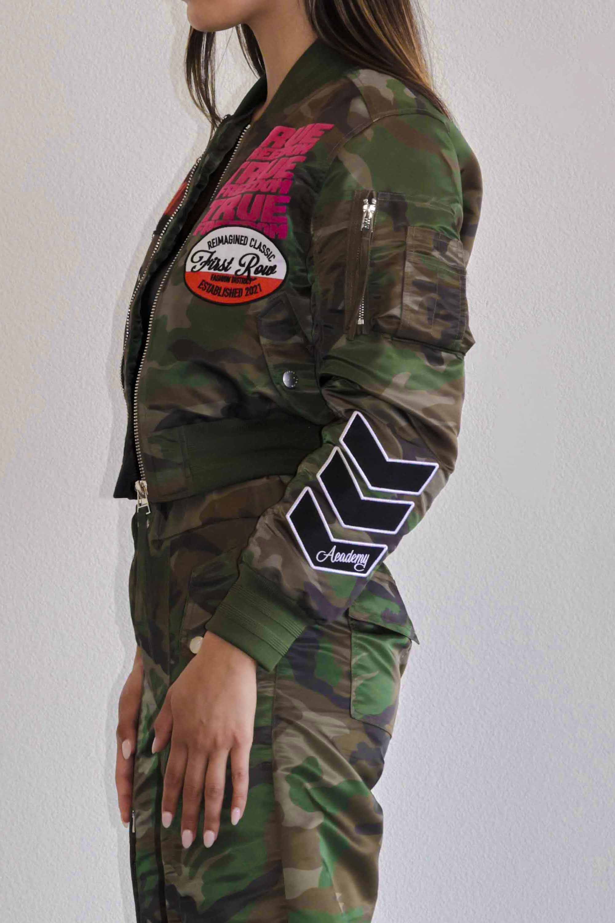 TURE FREEDOM MULTI PATCHES MA-1 JACKET