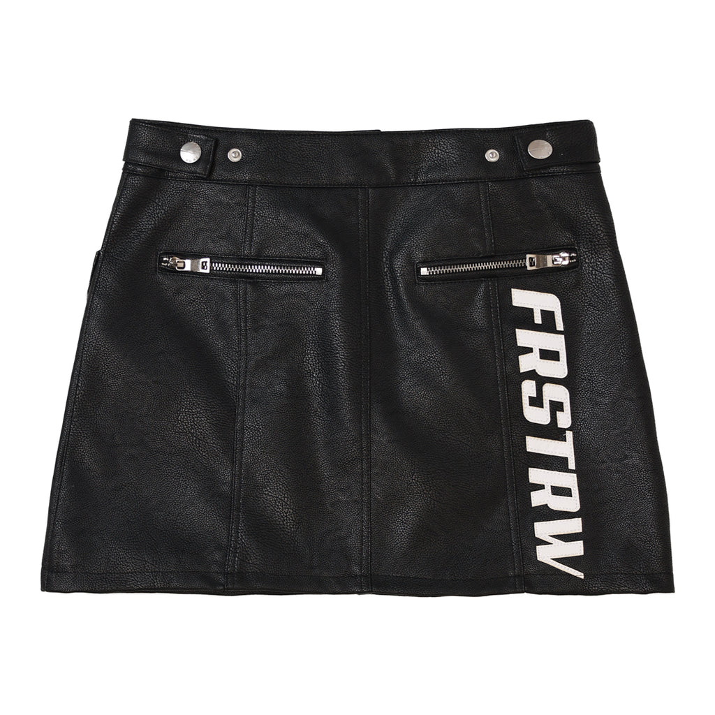 CAUTION NOT SO QUIET RACING MINI SKIRT