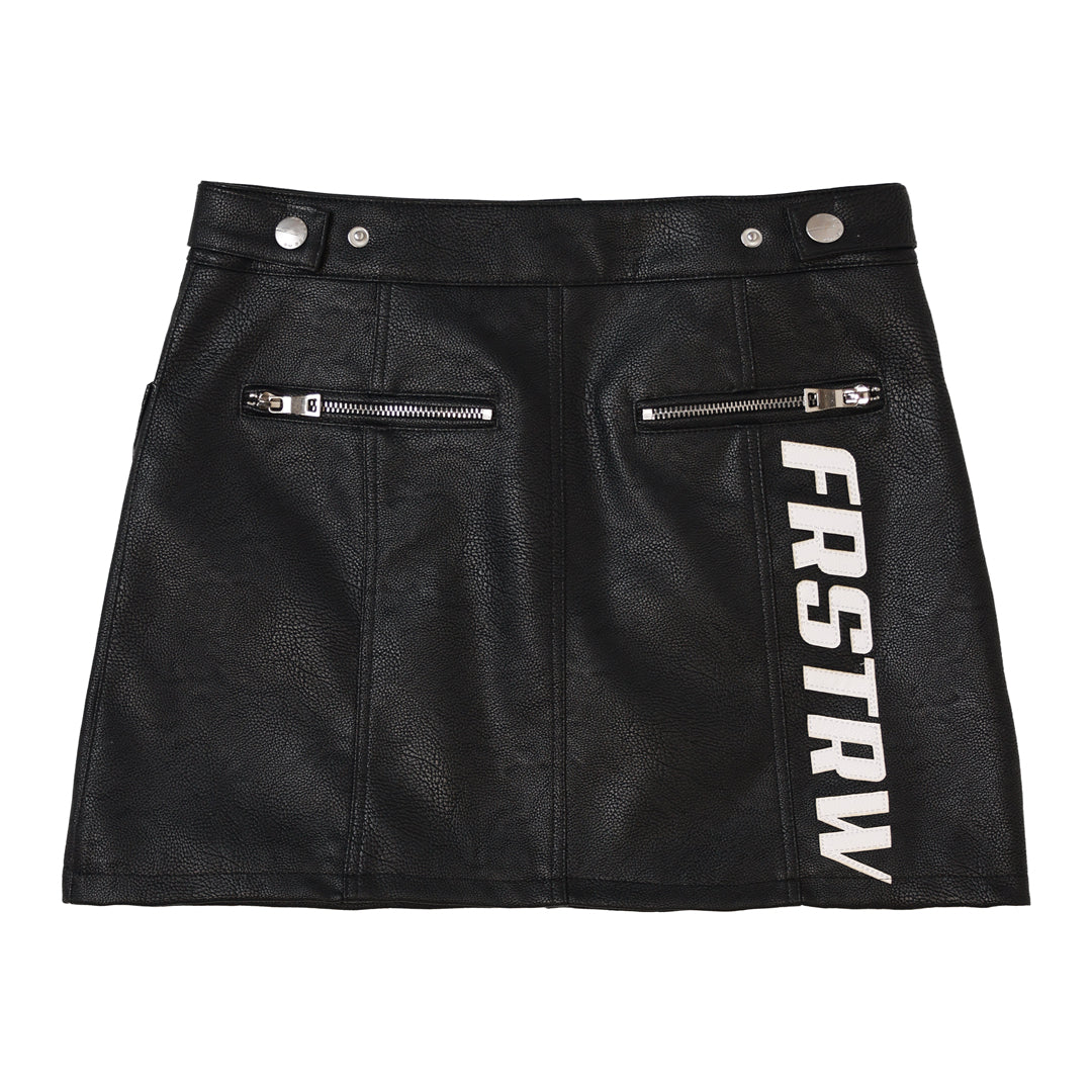 CAUTION NOT SO QUIET RACING MINI SKIRT