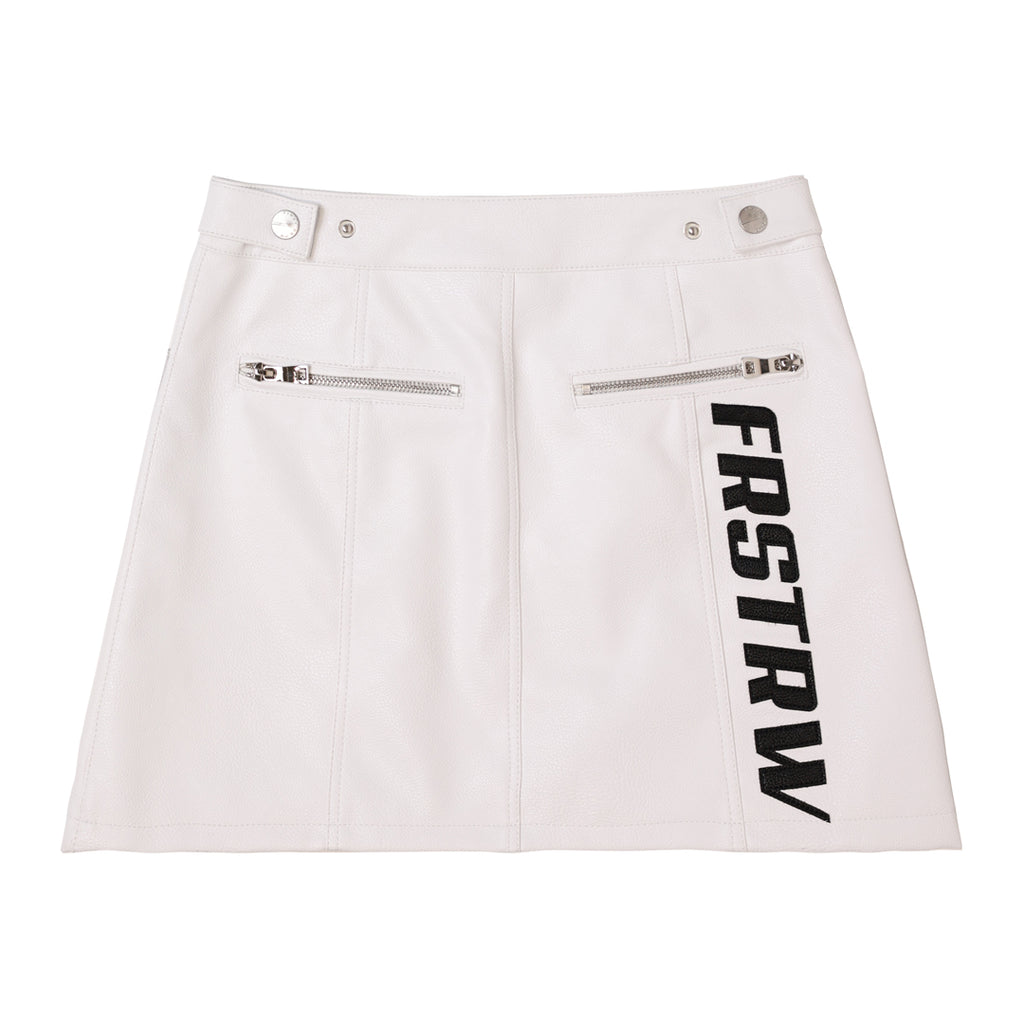 CAUTION NOT SO QUIET RACING MINI SKIRT