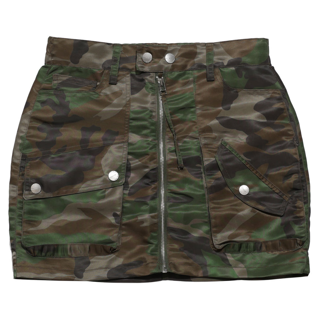 UTILITY NYLON CARGO MINI SKIRT