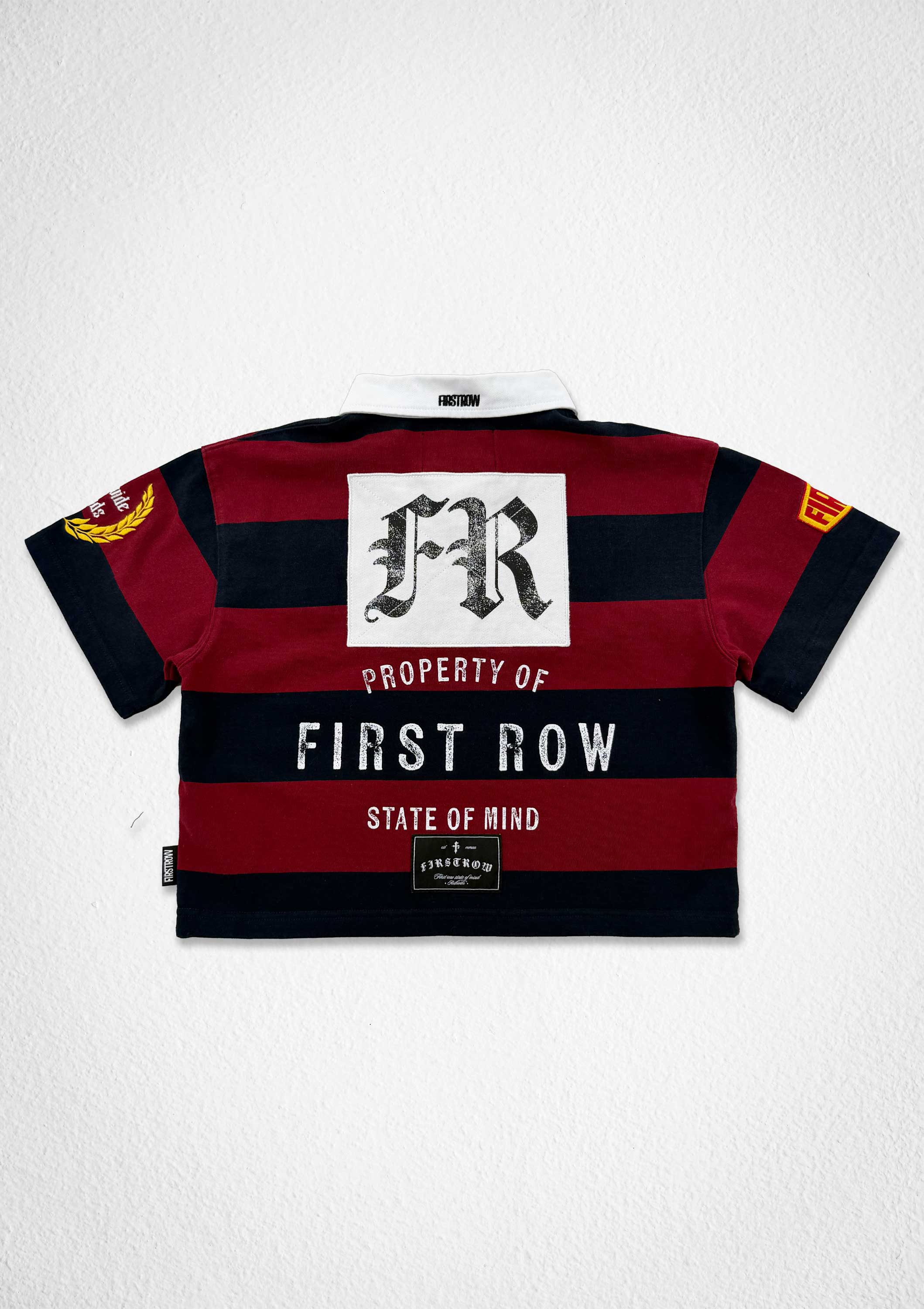 FIRST ROW CLUB VARSITY 86 POLO (WOMEN CROP)