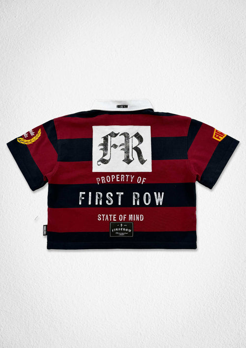 FIRST ROW CLUB VARSITY 86 POLO (WOMEN CROP)
