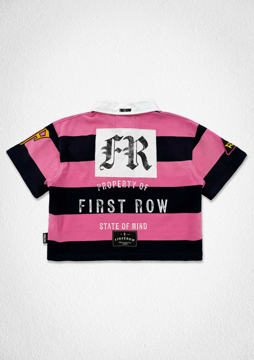 FIRST ROW CLUB HERITAGE POLO (WOMEN CROP)