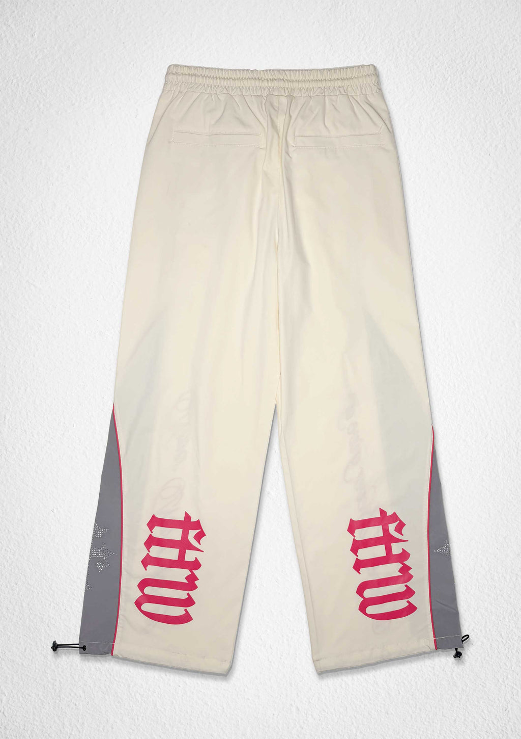PROPERTY OF FIRST ROW TRACK PANTS