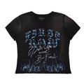 WAKE UP AND BE FIERCE FLAME TEE