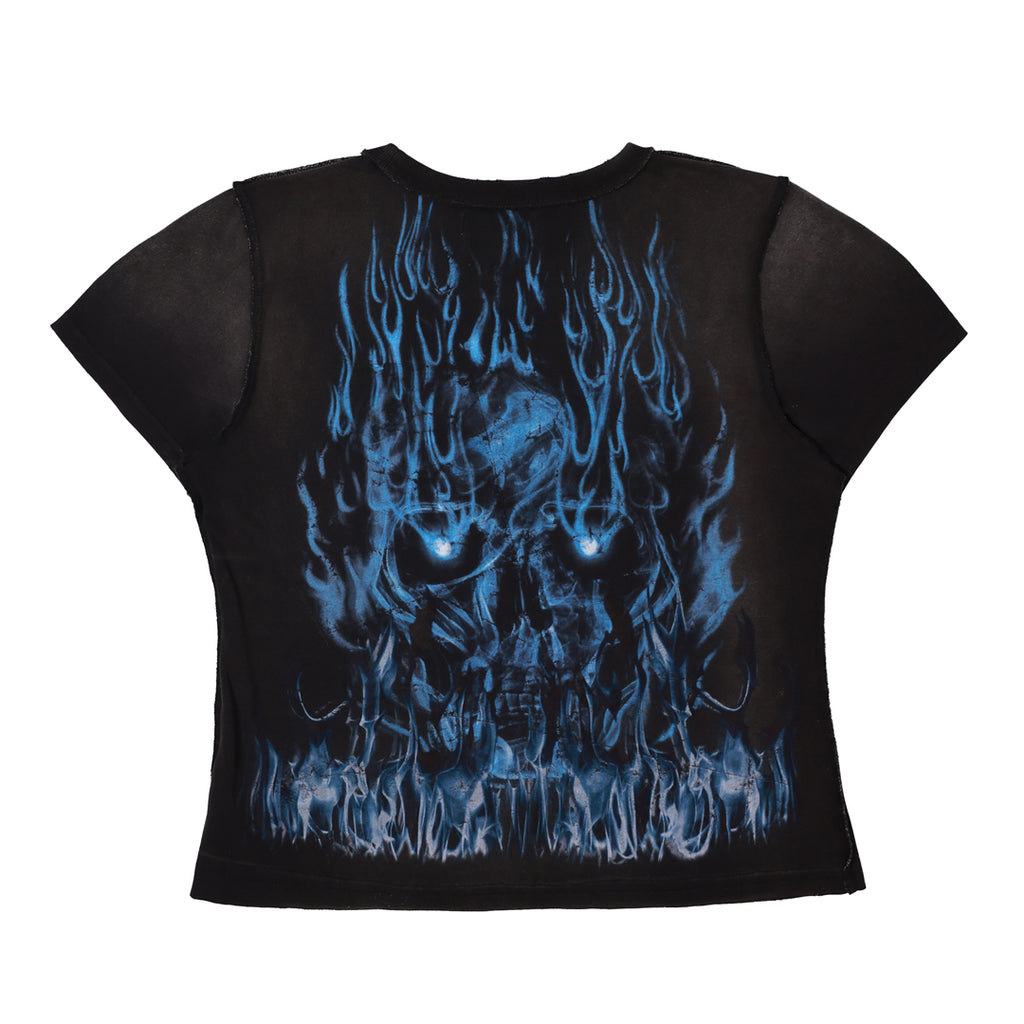 WAKE UP AND BE FIERCE FLAME TEE
