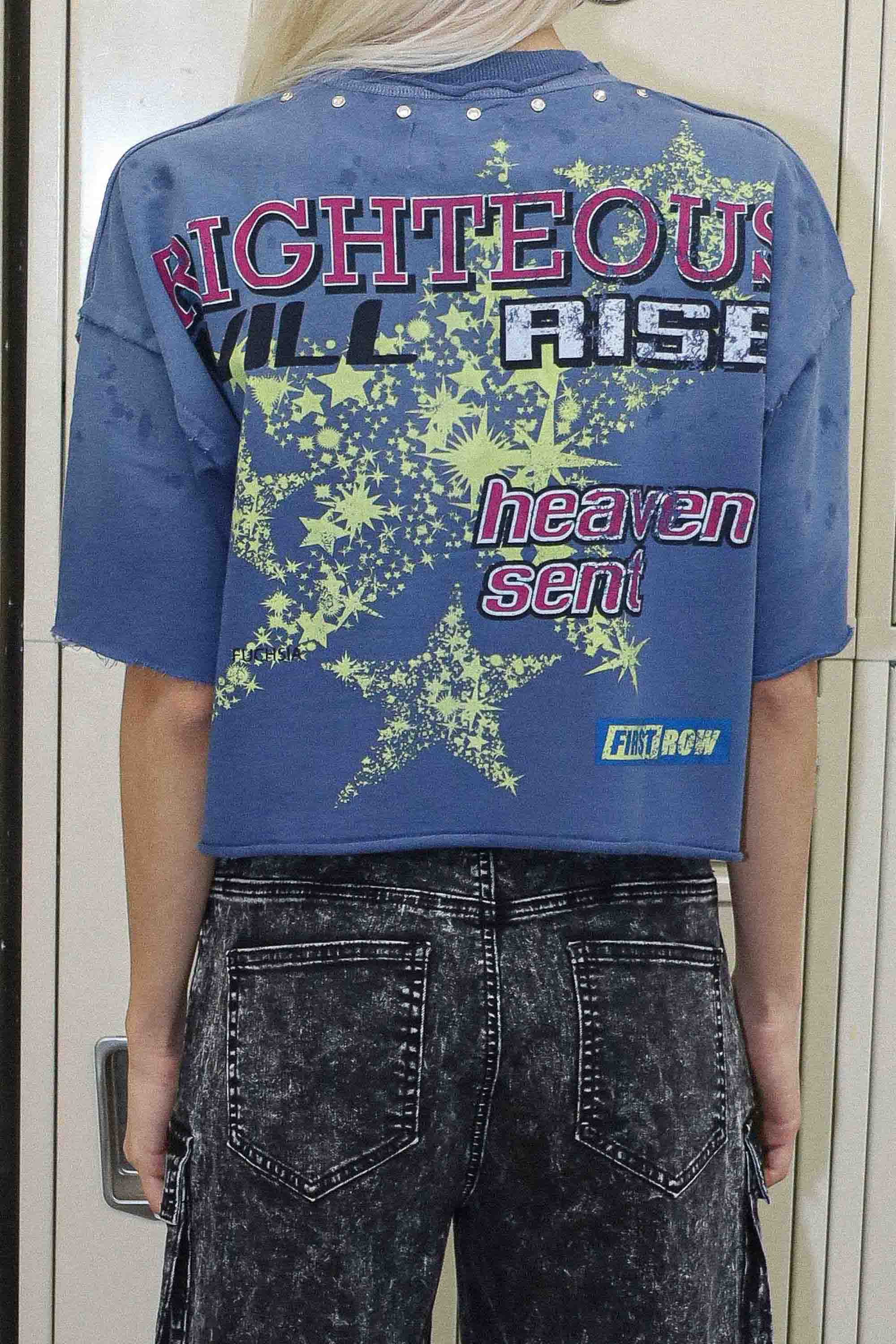 MADE IN HEAVEN RIGHTEOUS WILL CROPPED TEE