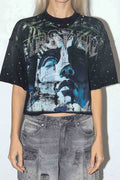 LOST UTOPIA MYTH CROPPED TEE