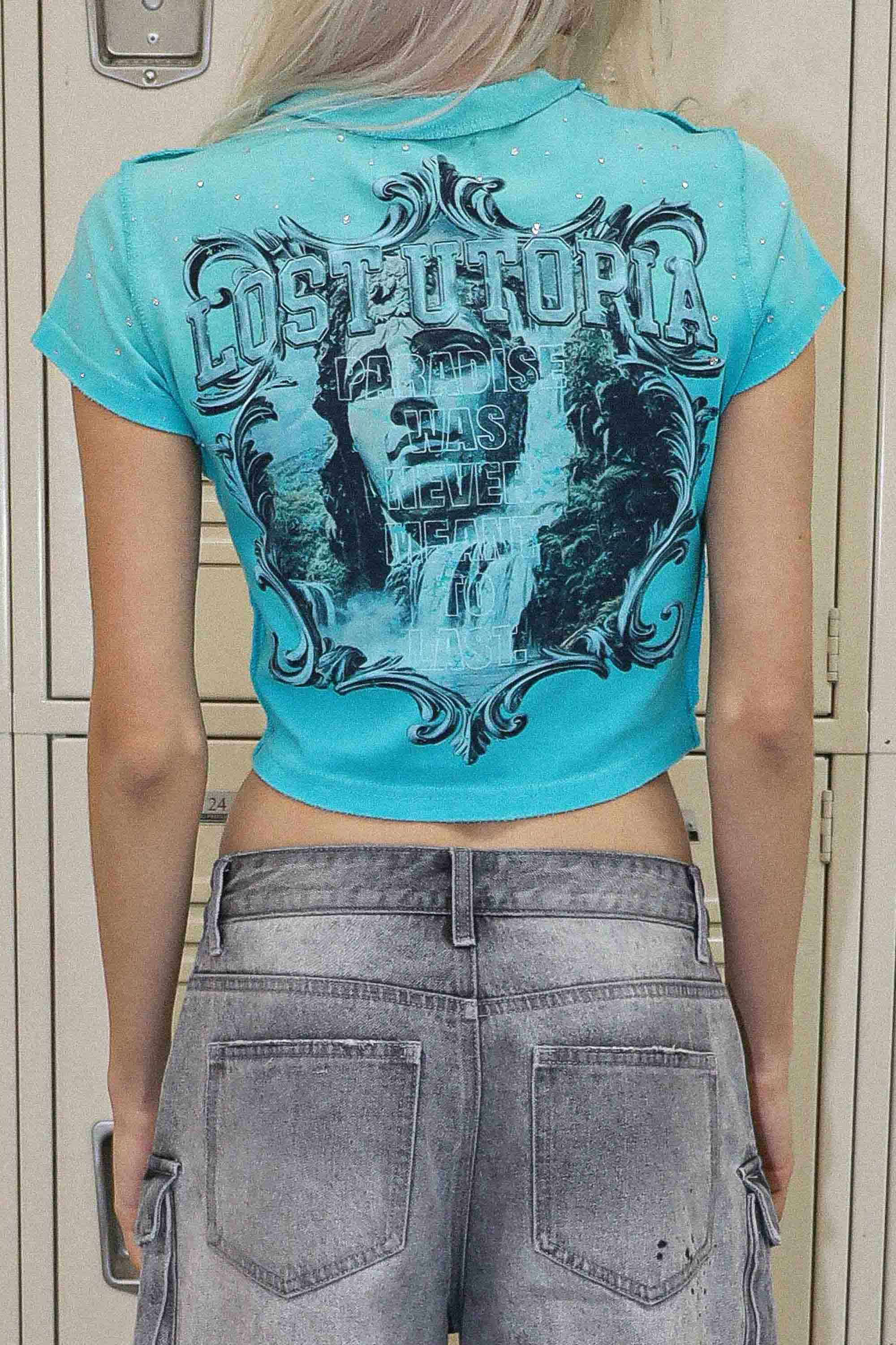 LOST UTOPIA FRAME BABY TEE
