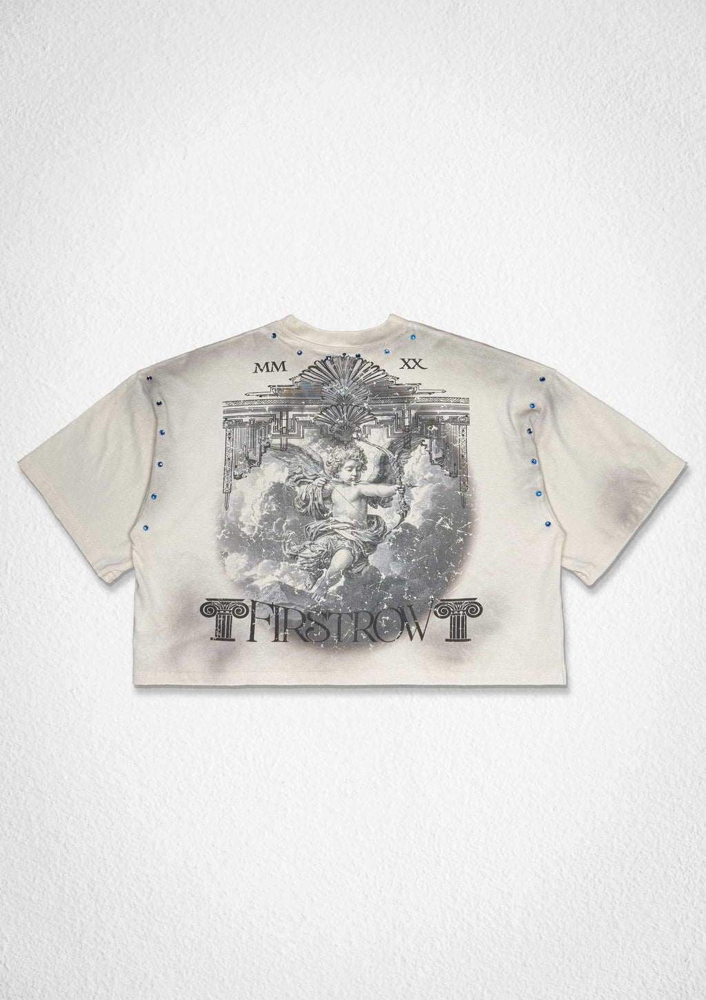 GODS AND MORTALS CELESTIAL BALANCE CROPPED TEE