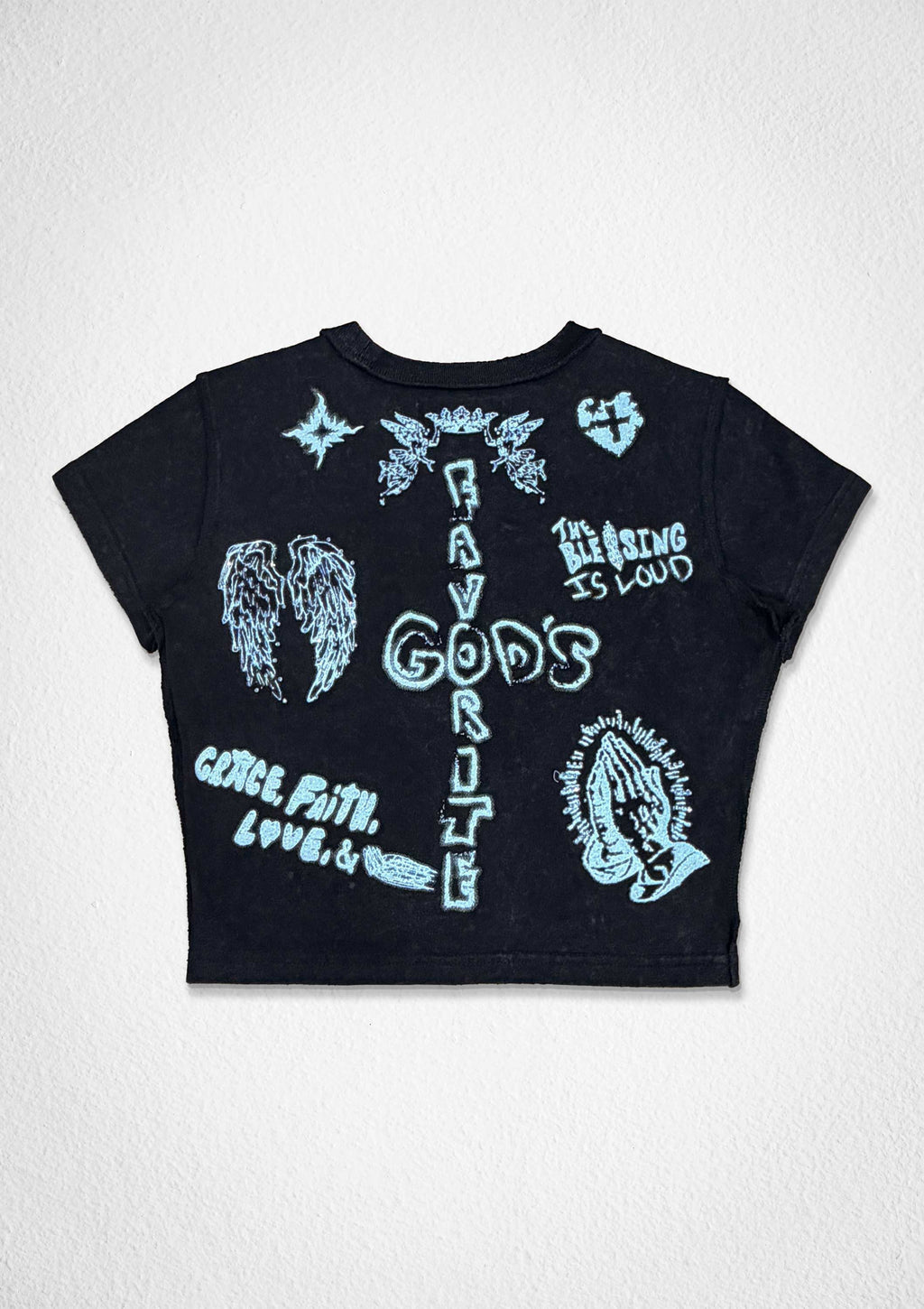 GOD'S FAVORITE DOODLES BABY TEE