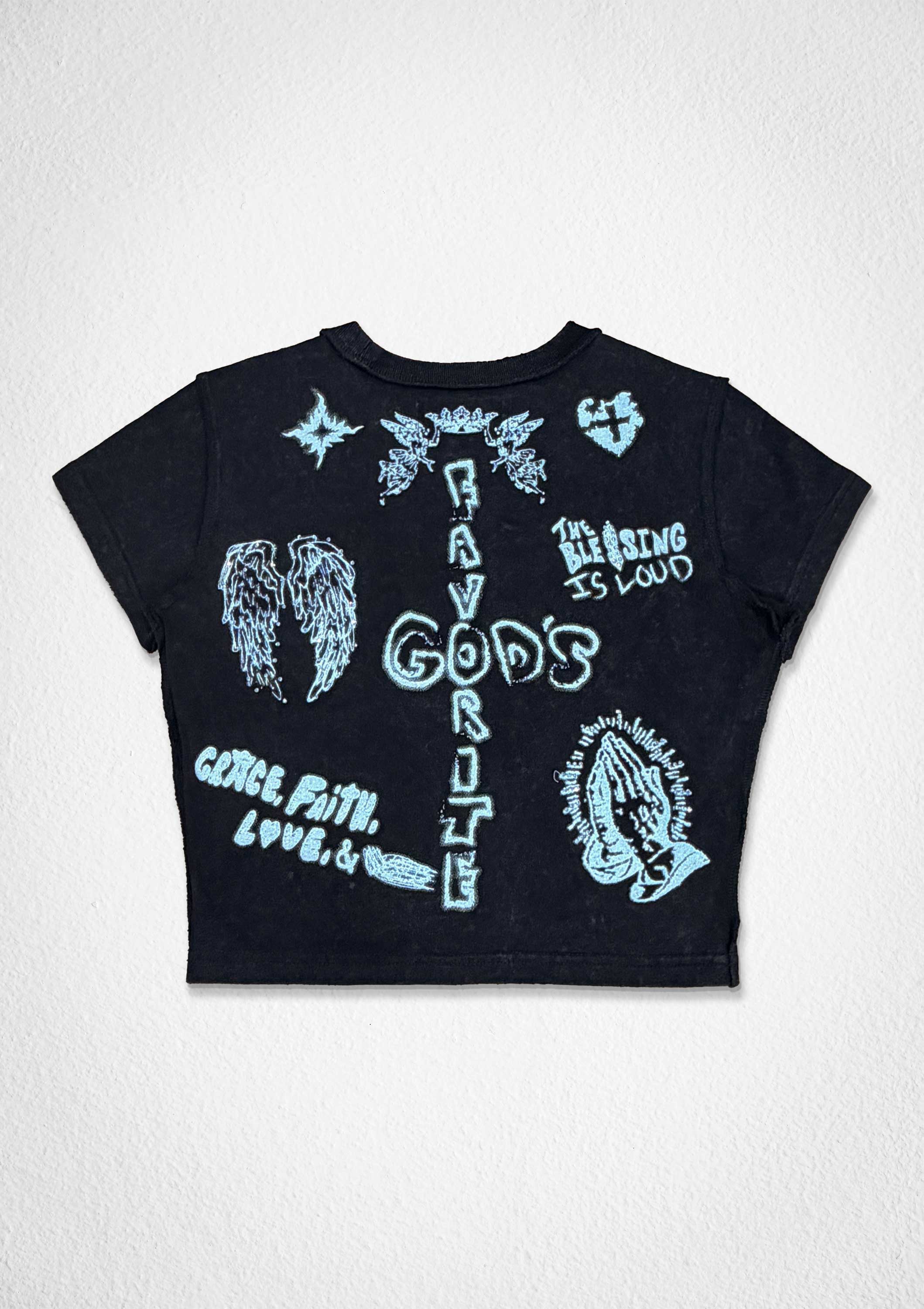 GOD'S FAVORITE DOODLES BABY TEE