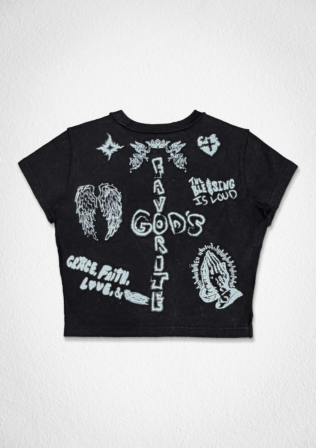 GOD'S FAVORITE DOODLES BABY TEE