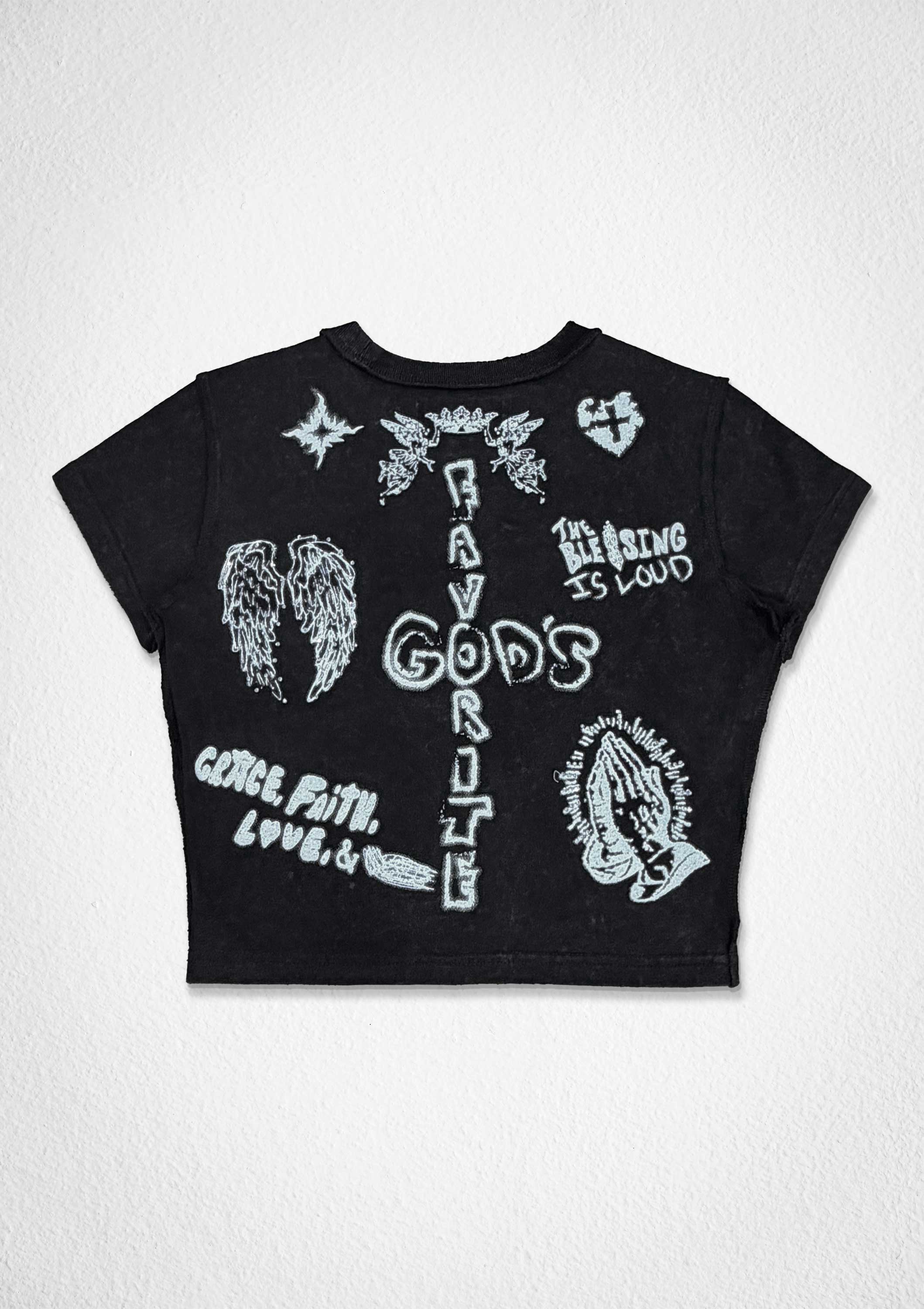 GOD'S FAVORITE DOODLES BABY TEE