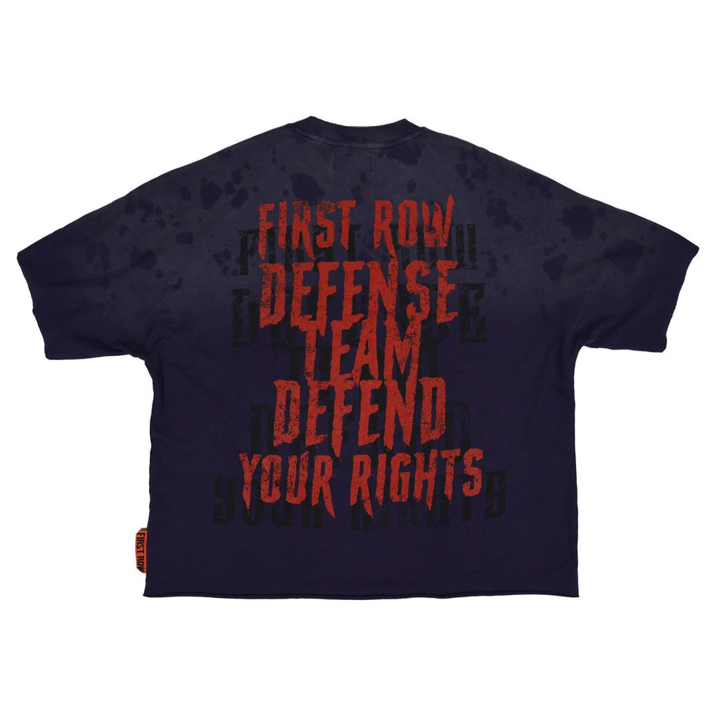 WARNING NOT SO QUIET HOWLING WOLF CROPPED TEE