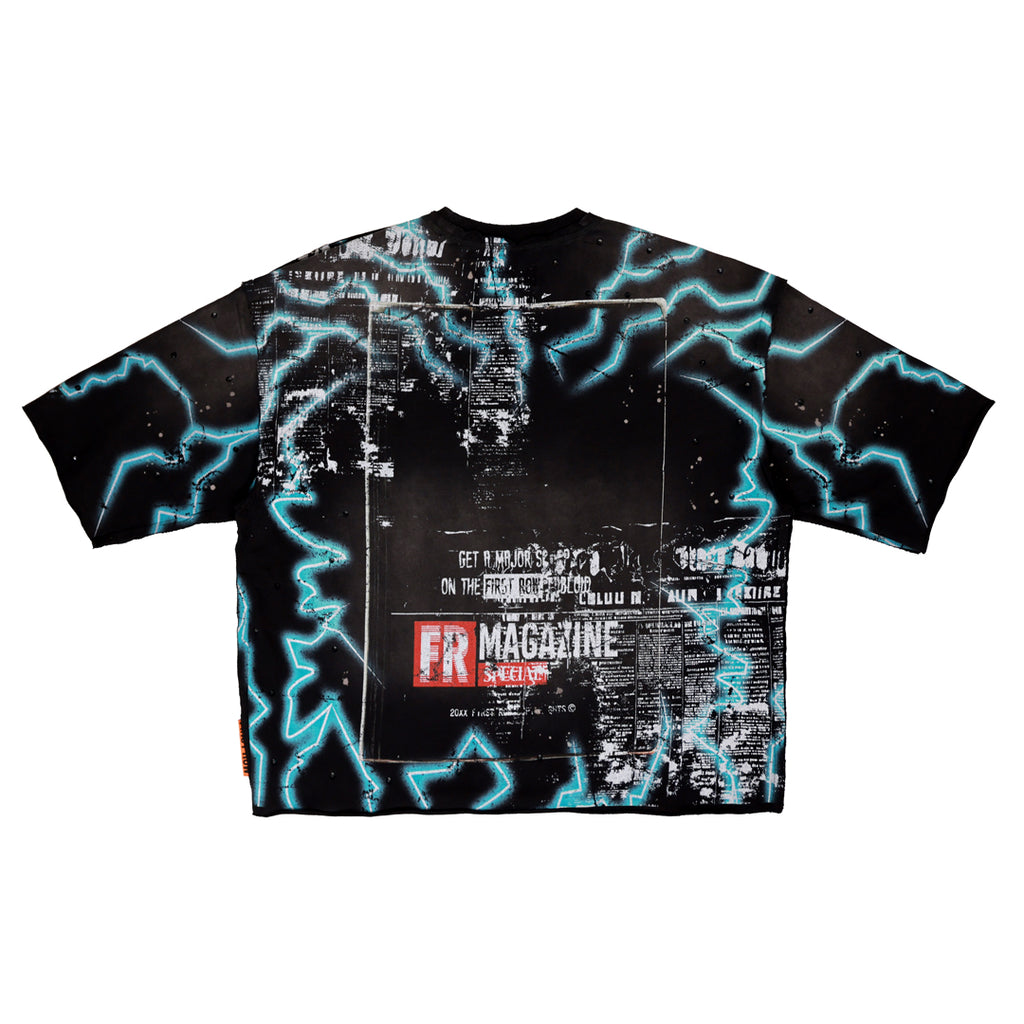 BREAKING NEWS HUMAN NO LONGER CROPPED TEE
