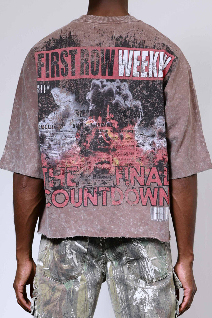 BREAKING NEWS COUNTDOWN CROPPED TEE