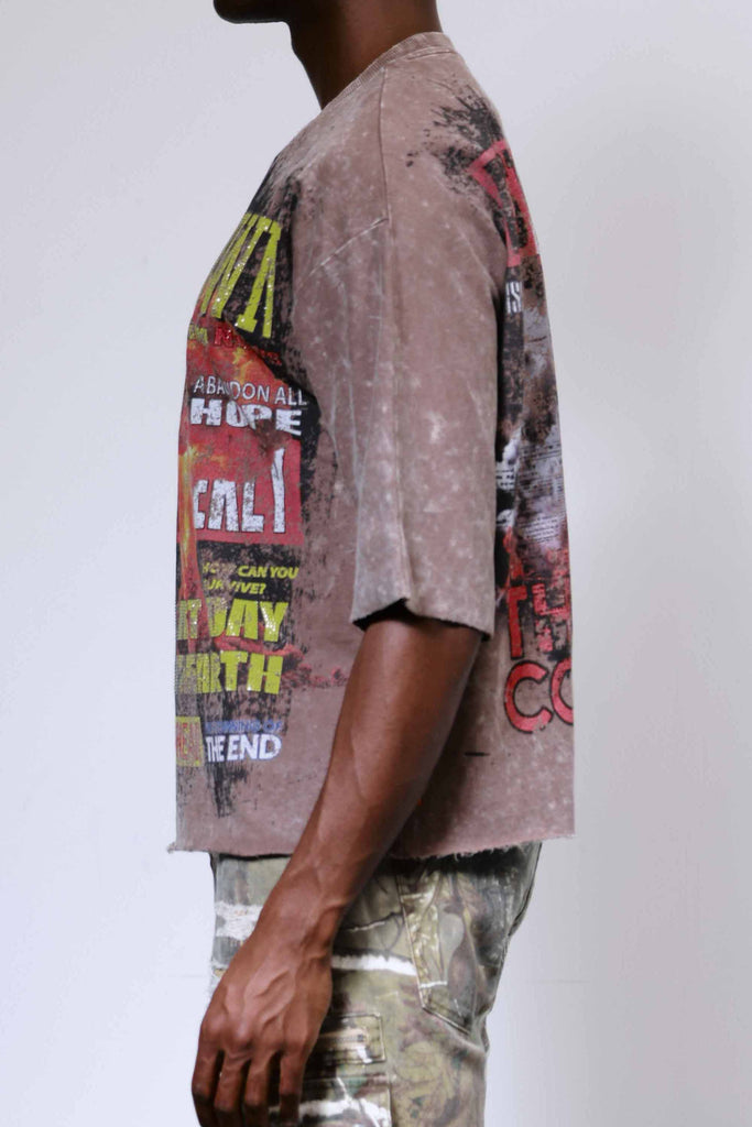 BREAKING NEWS COUNTDOWN CROPPED TEE