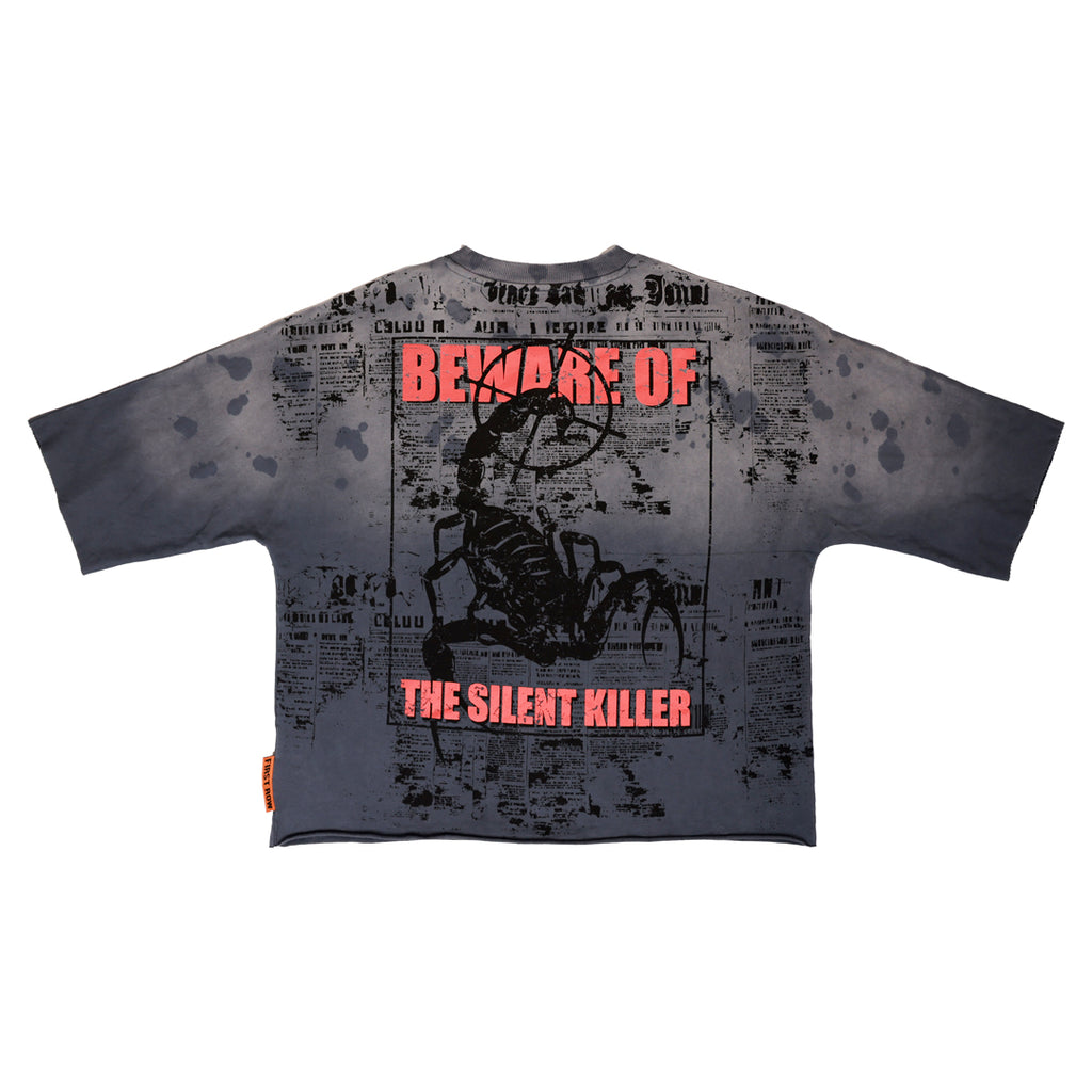 BREAKING NEWS VENOM KILLS CROPPED TEE