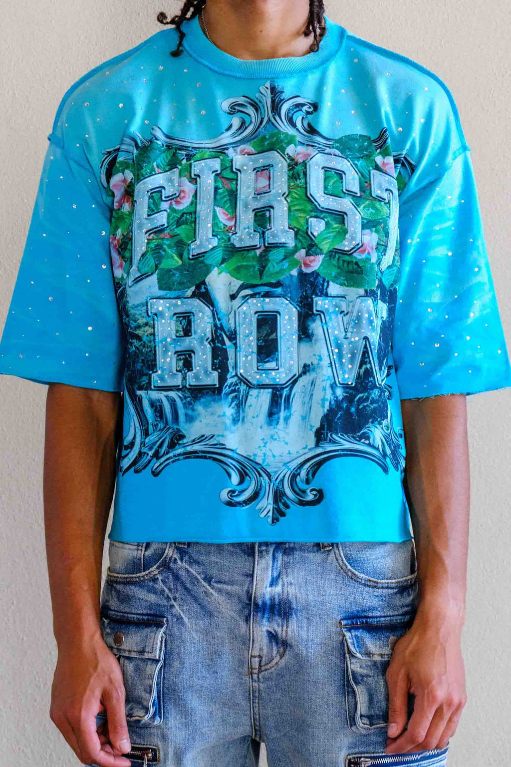 LOST UTOPIA FRAME CROPPED TEE