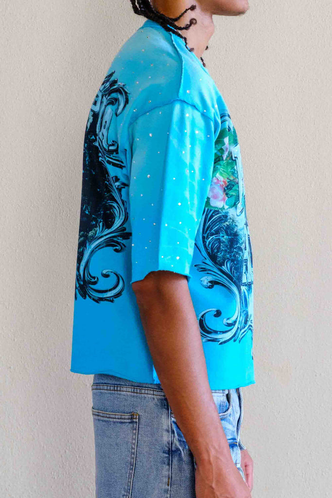 LOST UTOPIA FRAME CROPPED TEE