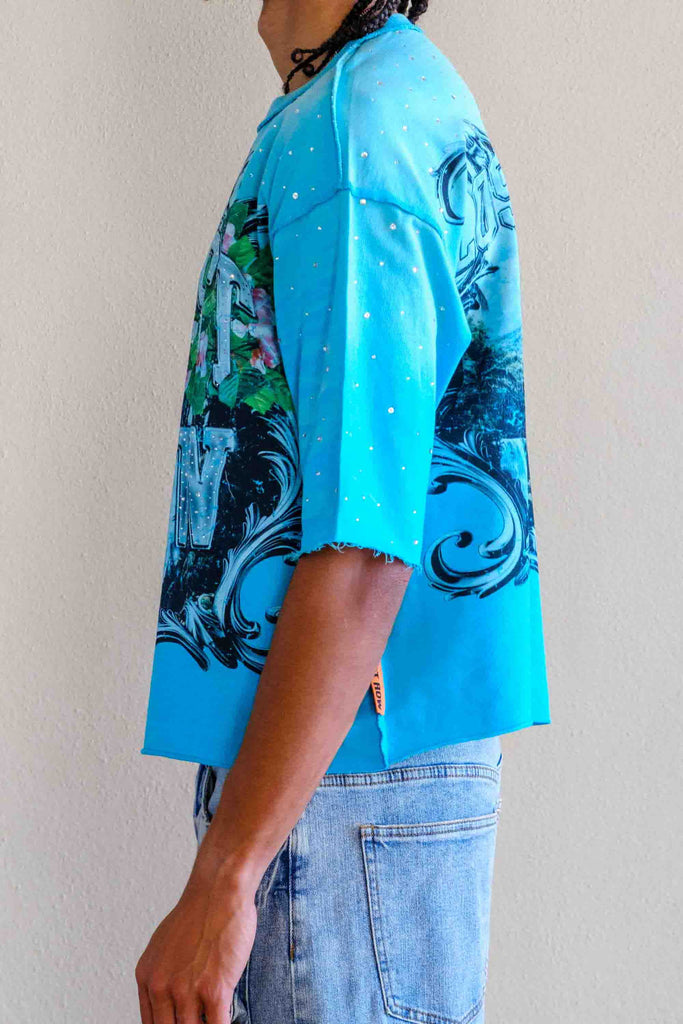 LOST UTOPIA FRAME CROPPED TEE