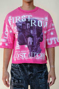 LOST UTOPIA OBLIVION CROPPED  TEE