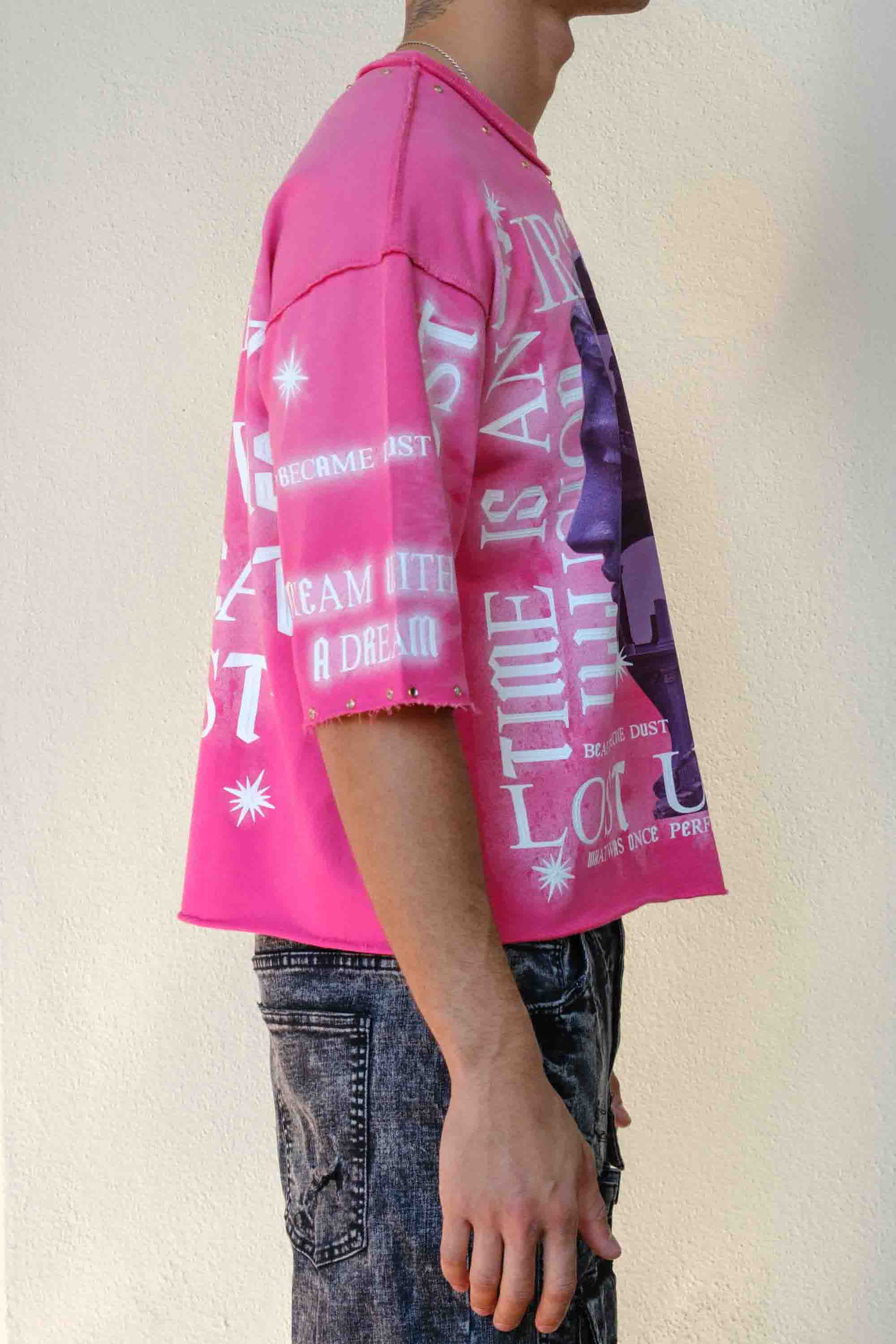 LOST UTOPIA OBLIVION CROPPED  TEE