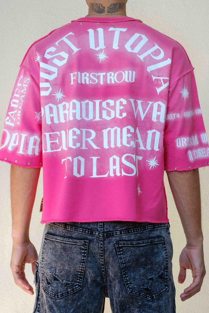 LOST UTOPIA OBLIVION CROPPED  TEE