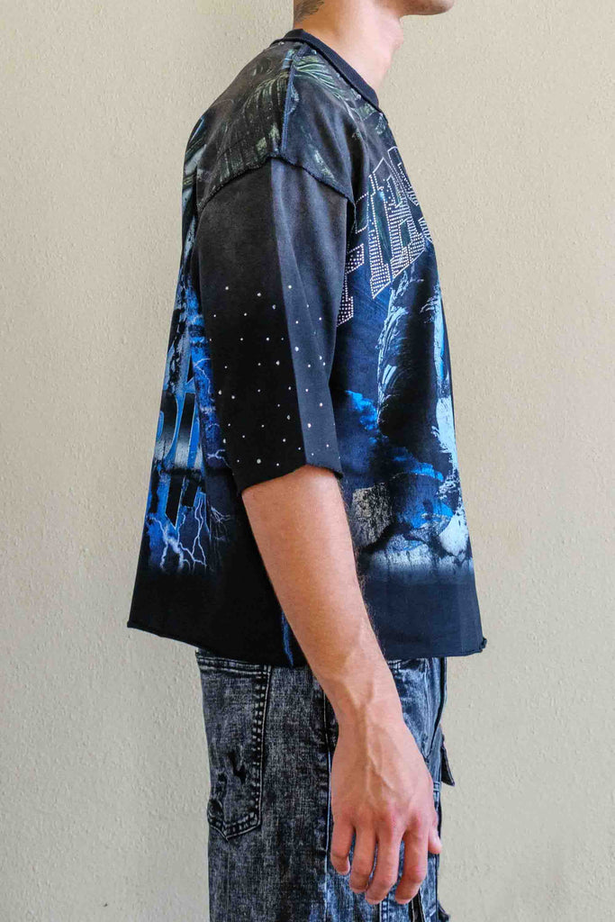 LOST UTOPIA MYTH CROPPED  TEE