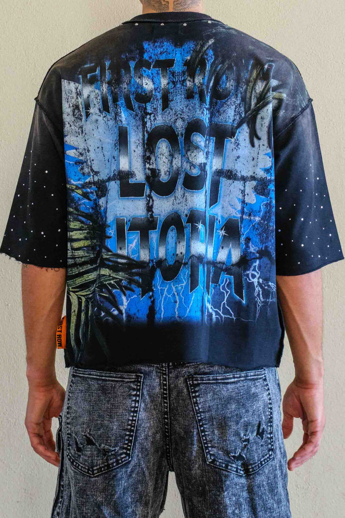 LOST UTOPIA MYTH CROPPED  TEE