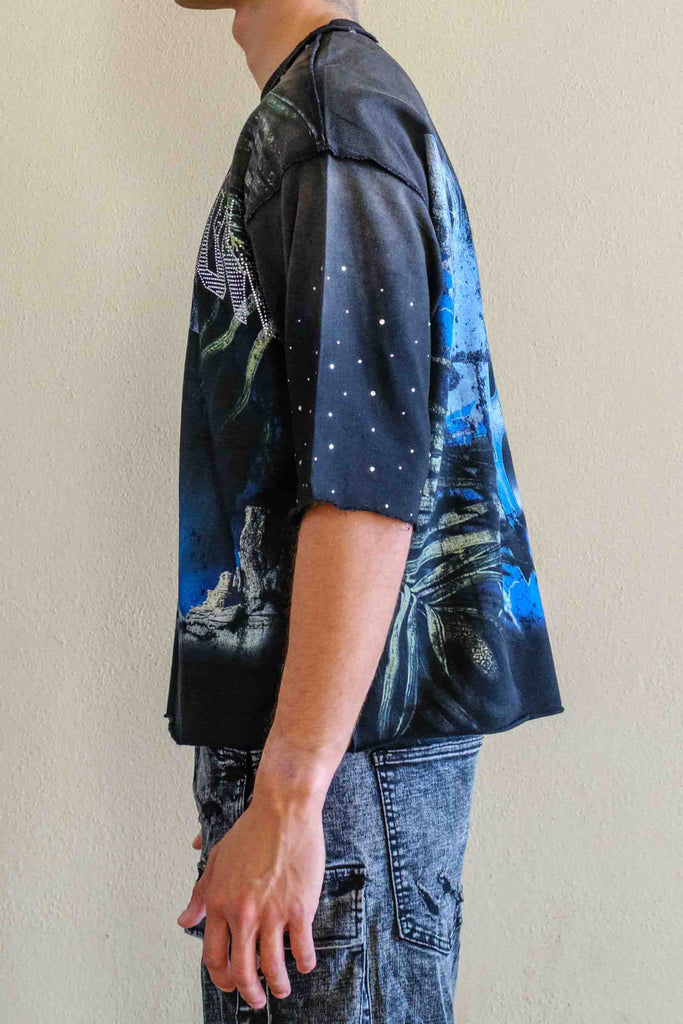 LOST UTOPIA MYTH CROPPED  TEE