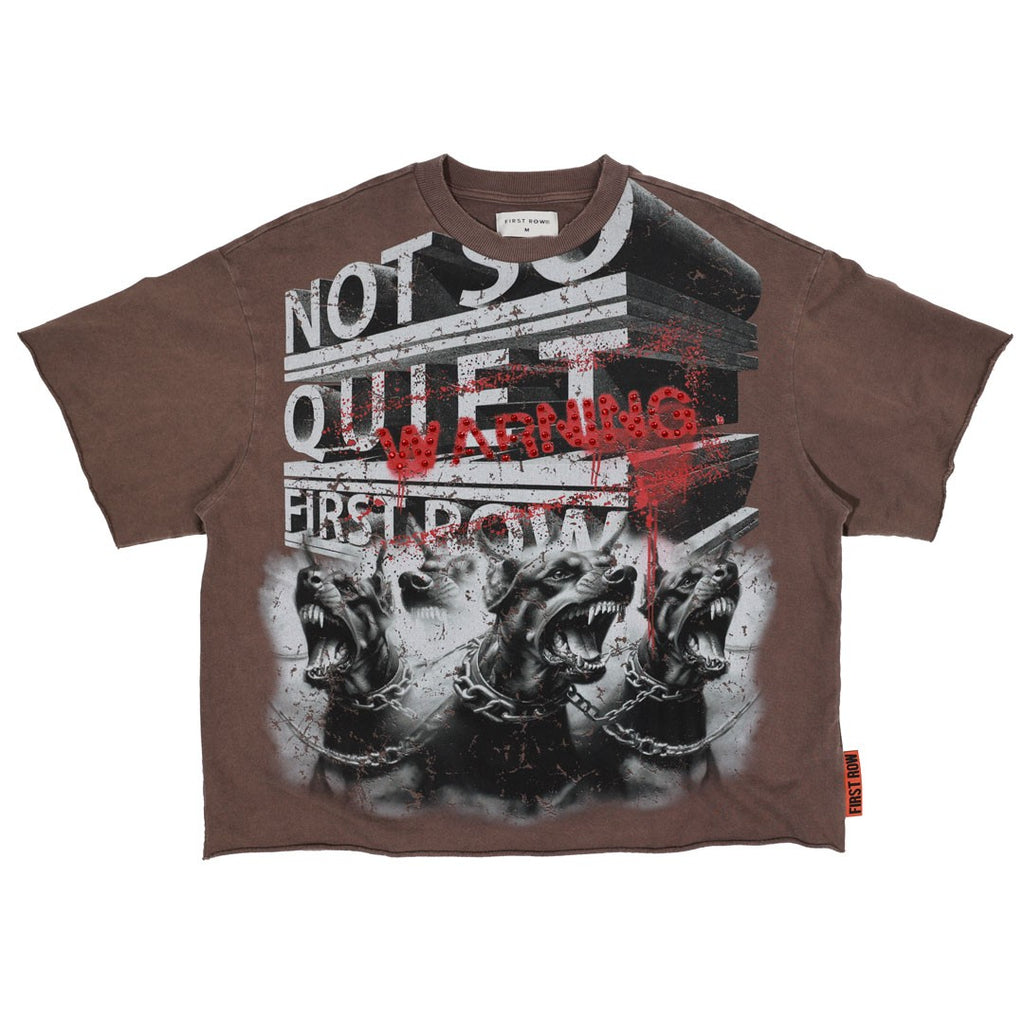 WARNING NOT SO QUIET CERBERUS TEE