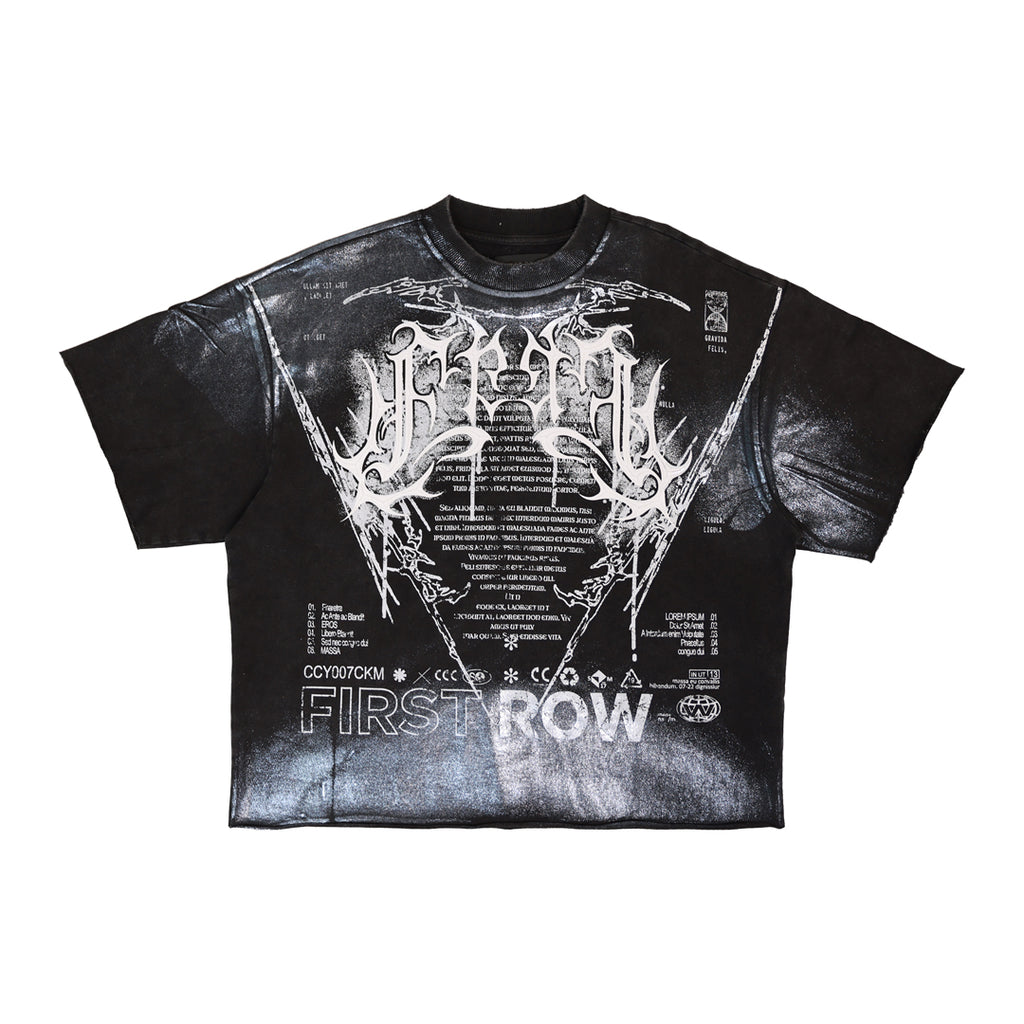 Y2K TRIBAL CROP TEE