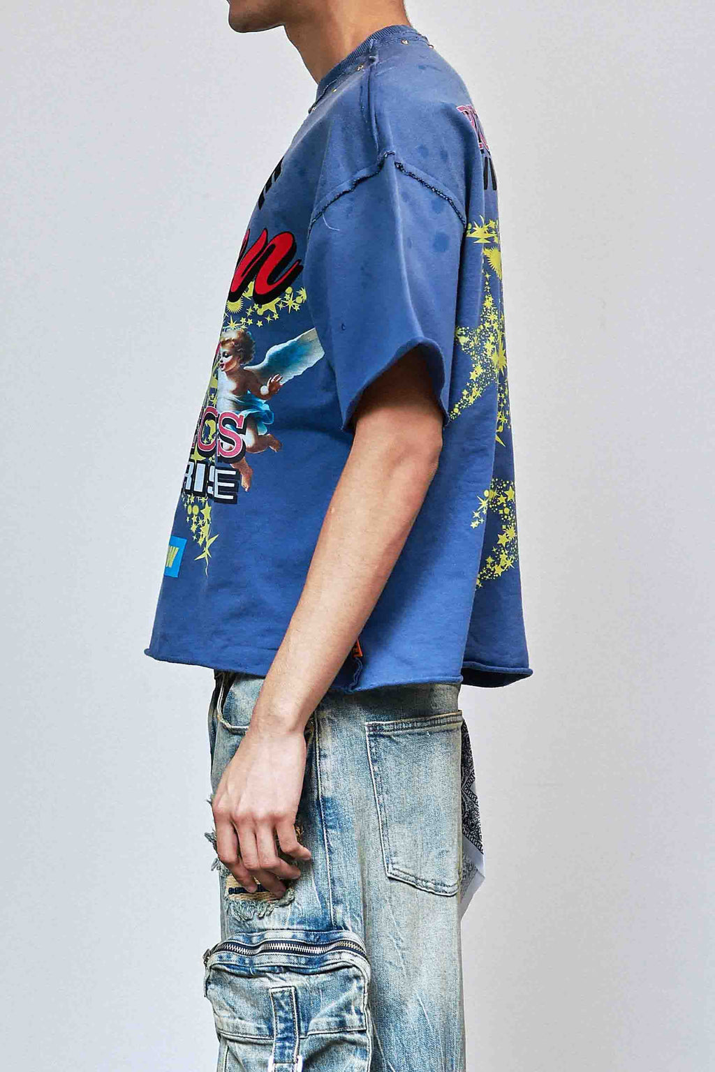 MADE IN HEAVEN RIGHTEOUS WILL CROPPED TEE