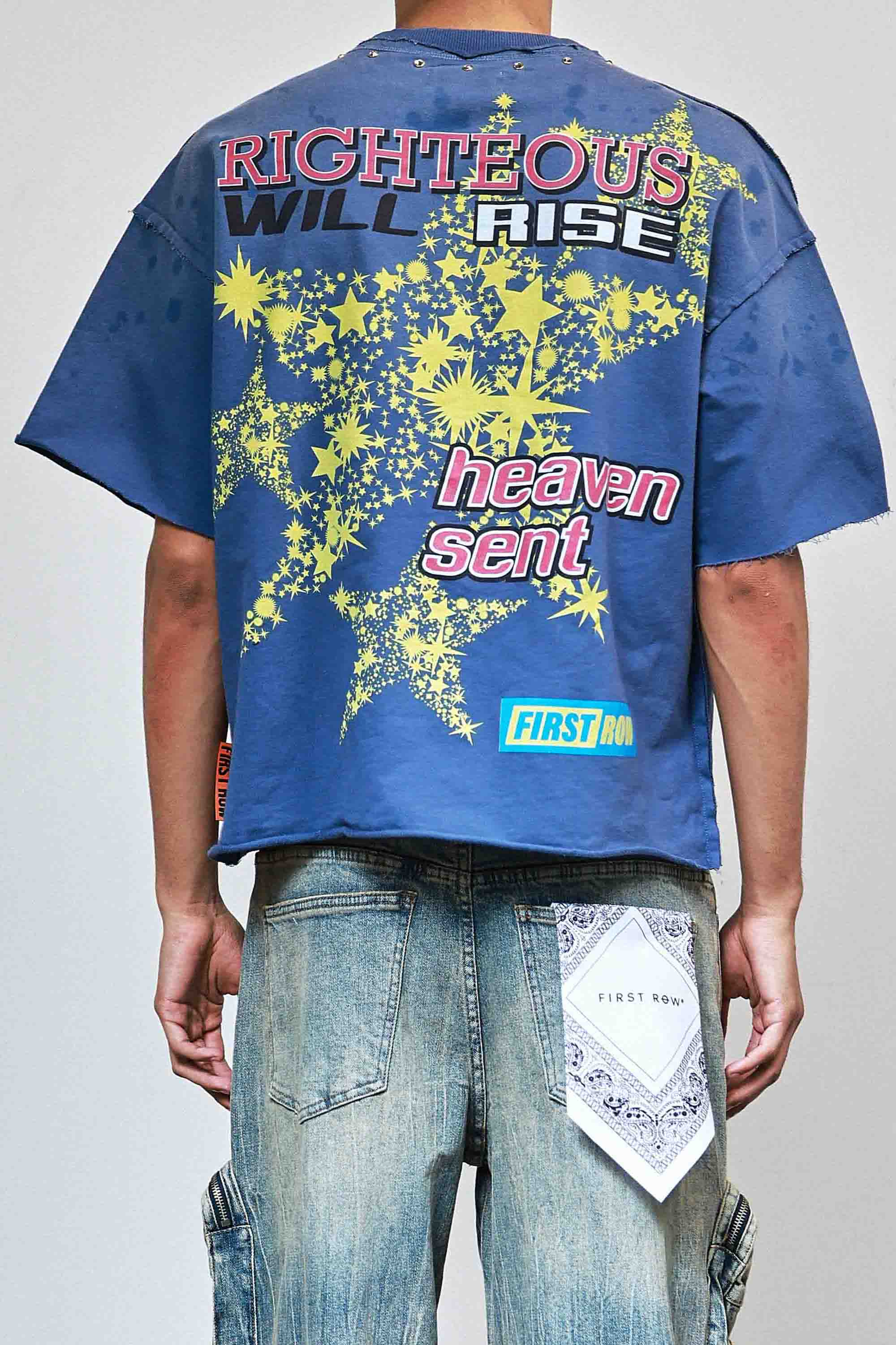 MADE IN HEAVEN RIGHTEOUS WILL CROPPED TEE
